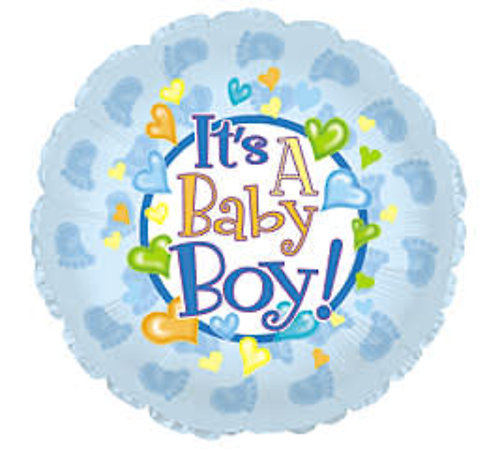 It\'s a Boy Mylar Balloon